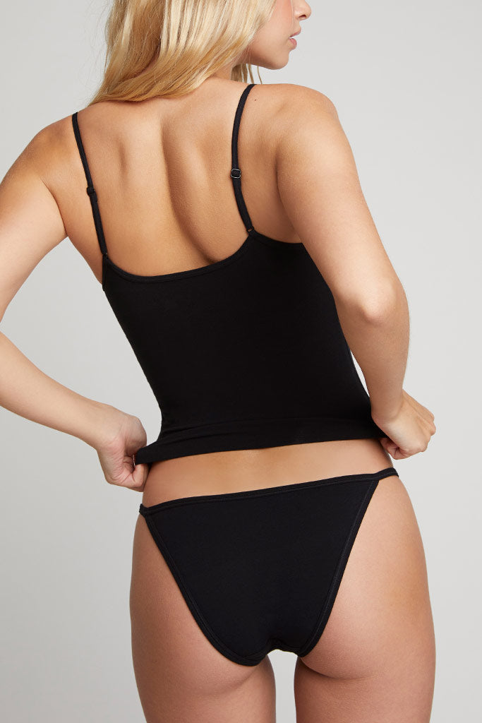 Cloud Cotton String Bikini in Deep (3-Pack)