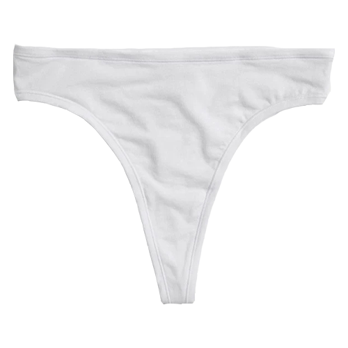 Cloud Cotton Thong in White (3-Pack)