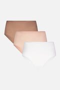 Cloud Cotton High Brief in Honey (3-Pack)