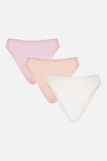 Cloud Cotton French Cut Brief in Bermuda (3-Pack)