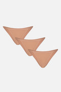 Cloud Cotton String Bikini in Buff (3-Pack)
