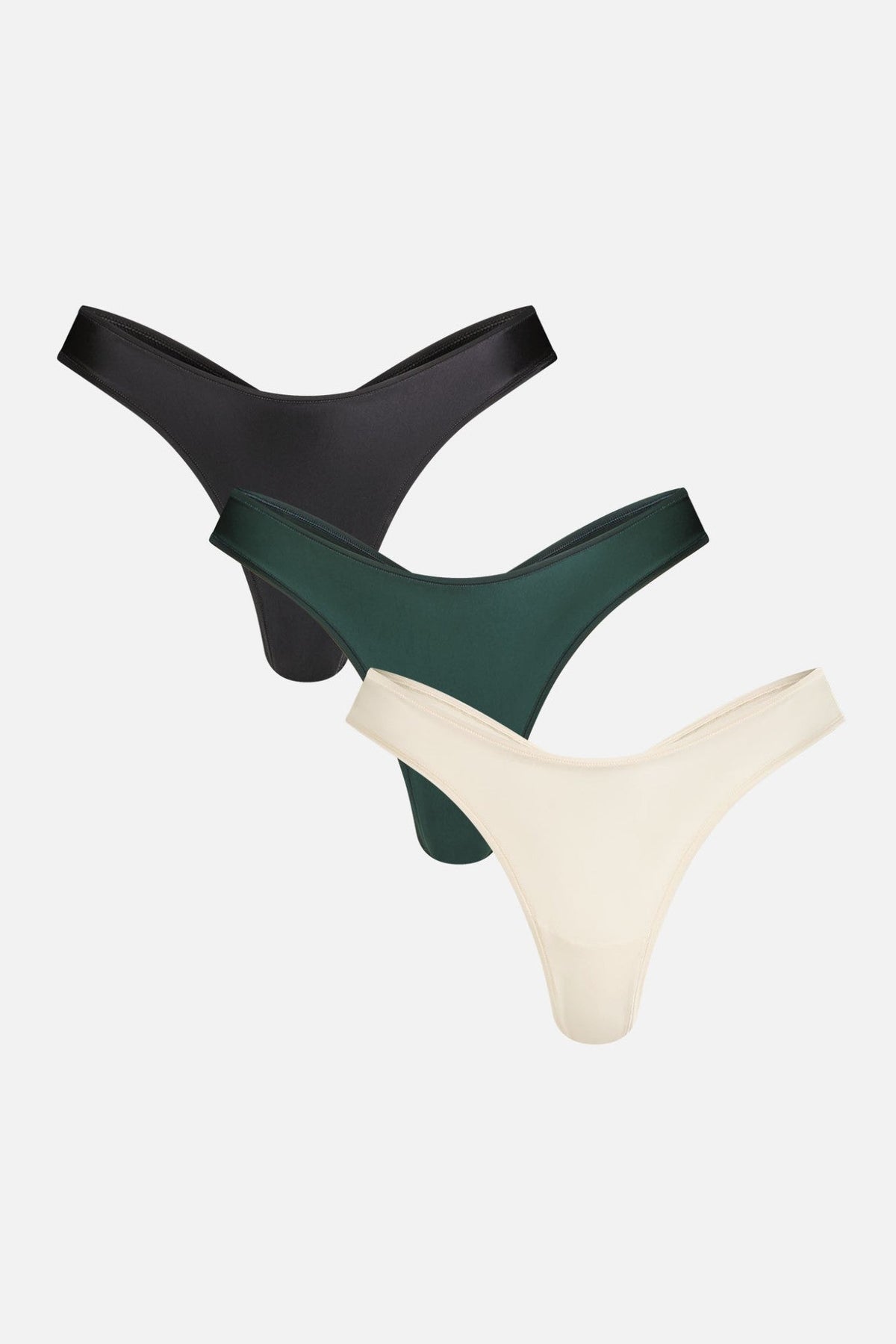 Glacé Dipped Thong in Nocturne (3-Pack)