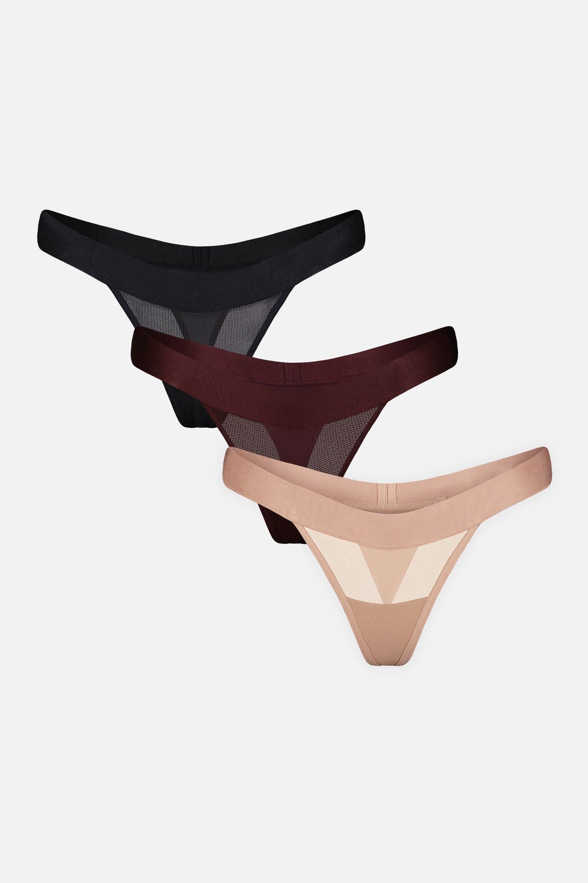 Sieve Thong in Spice (3-Pack)