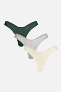 Whipped Dipped Thong in Winter (3-Pack)