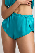 Eclipse Washable Silk Mini Short in Cove