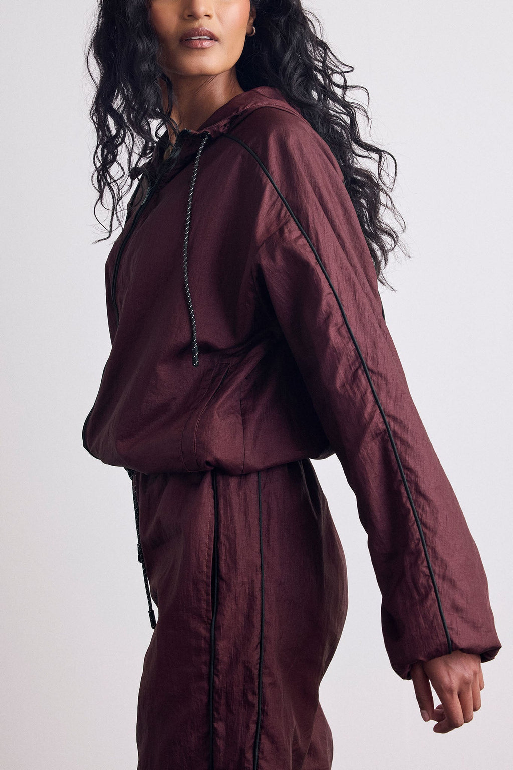 Parachute Jacket in Garnet
