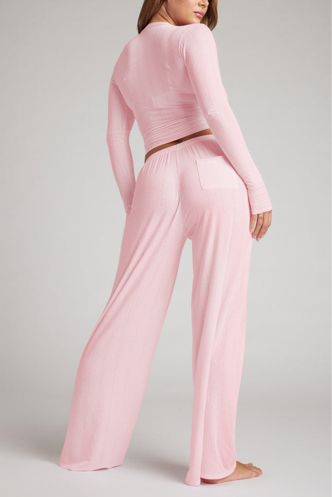 Whipped Track Pant in Babe
