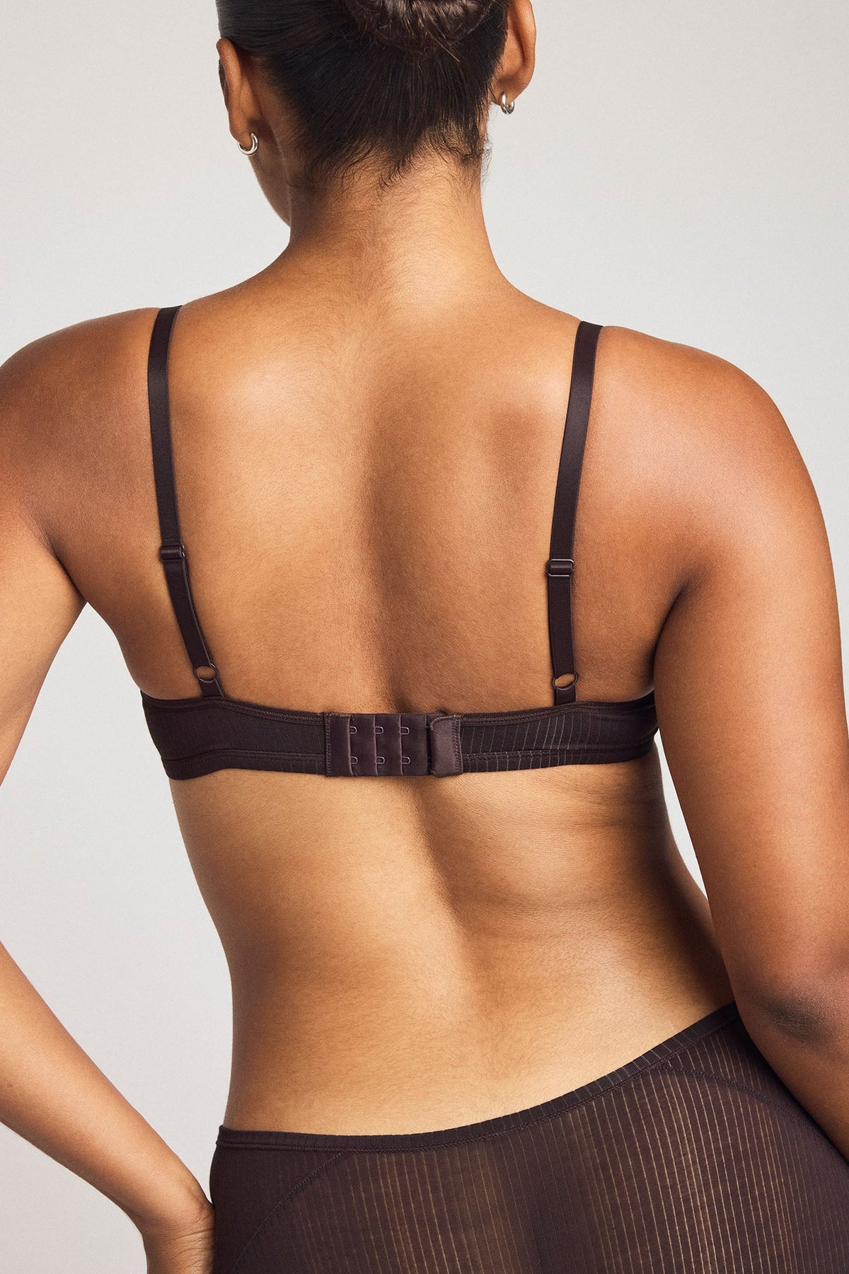 Whipped Non-Wire Bra in Ganache