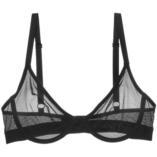 Sieve Demi Bra in Black
