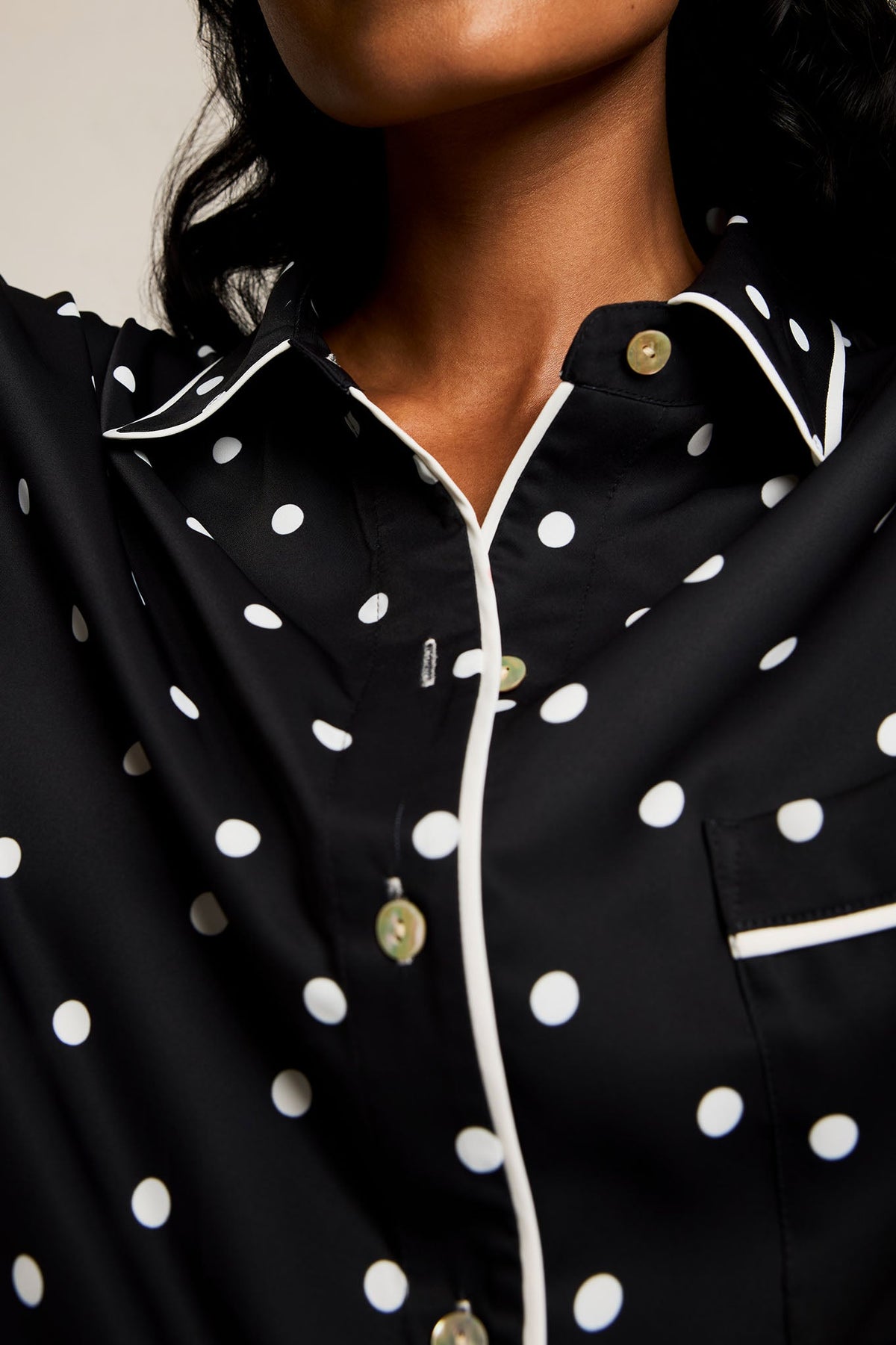 Supreme Shirt in White Dot
