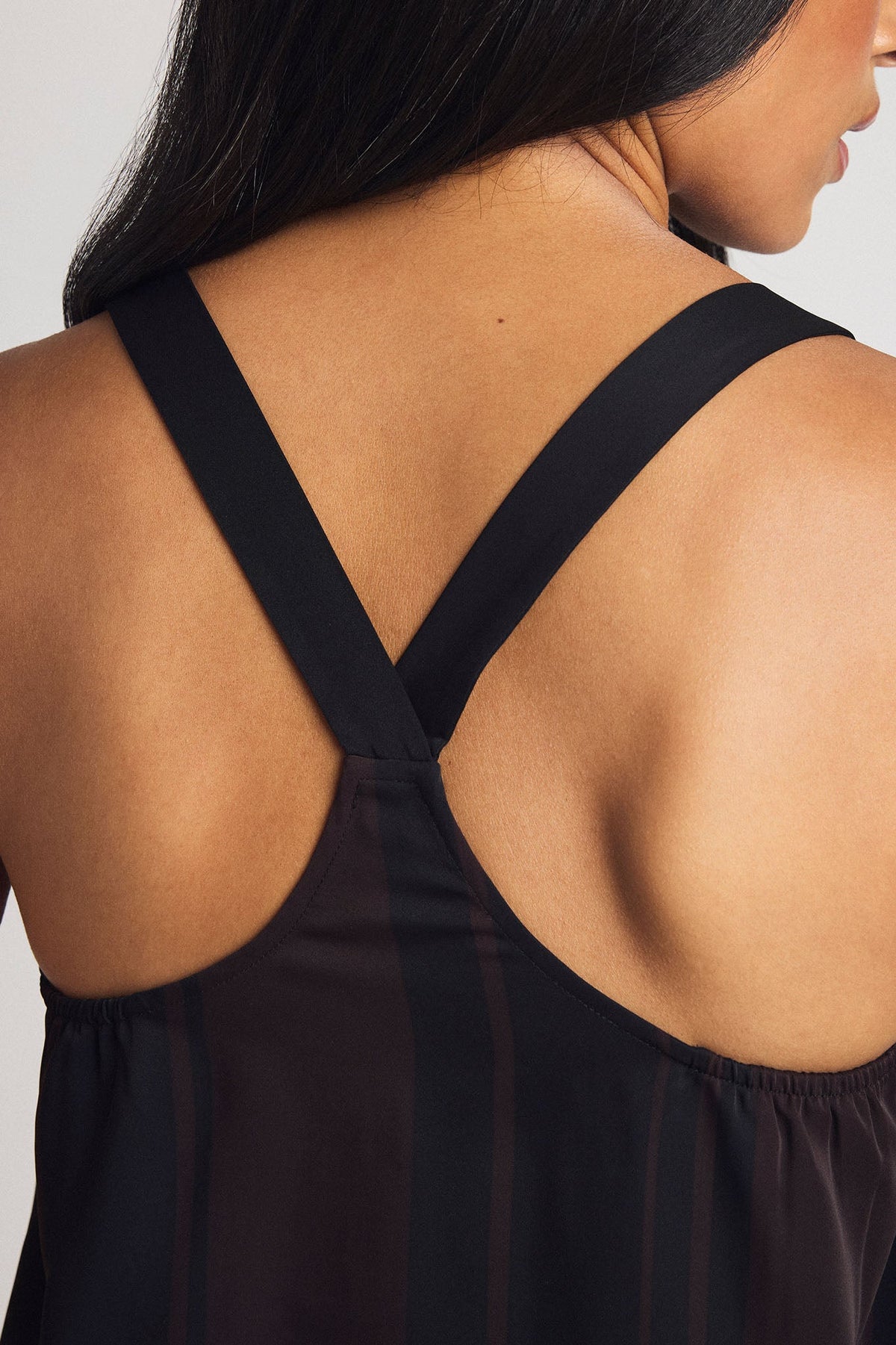 Supreme Tank in Ganache Stripe