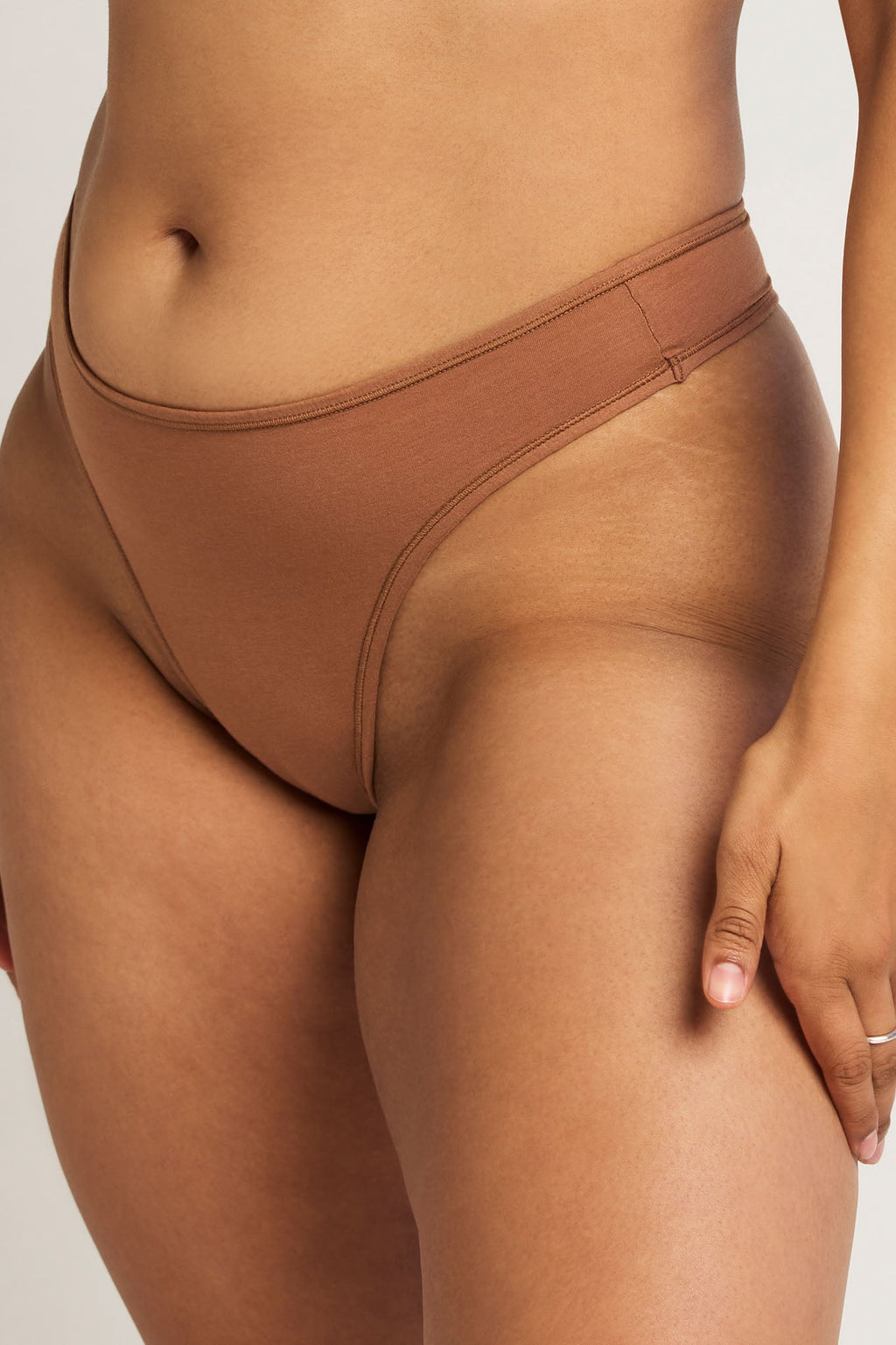 Cloud Cotton Thong in Deep (3-Pack)