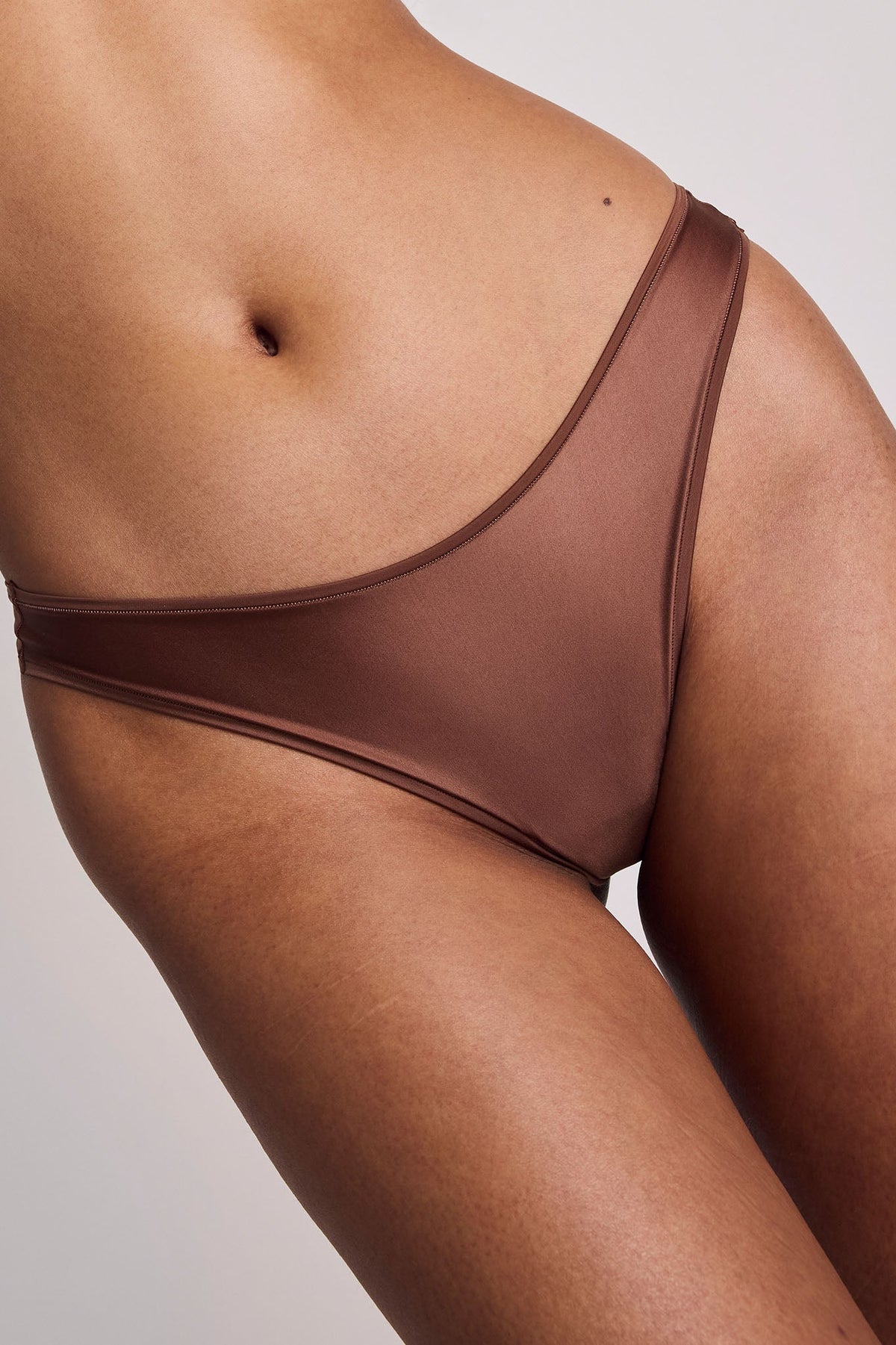 Glacé Dipped Thong in Praline (3-Pack)